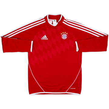 2013-14 Bayern Munich adidas 1/4 Zip Drill Top - 8/10 - (XL.Boys)