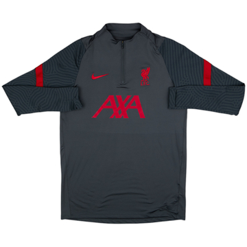 2020-21 Liverpool Nike 1/4 Zip Training Top - 8/10 - (M)