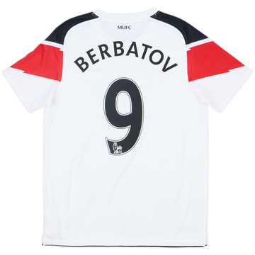 2010-12 Manchester United Away Shirt Berbatov #9 - 8/10 - (XL.Boys)