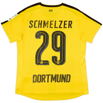 2016-17 Borussia Dortmund Home Shirt Schmelzer #29 - 5/10 - (Women's L)
