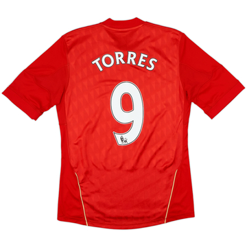 2010-12 Liverpool Home Shirt Torres #9 - 5/10 - (S)