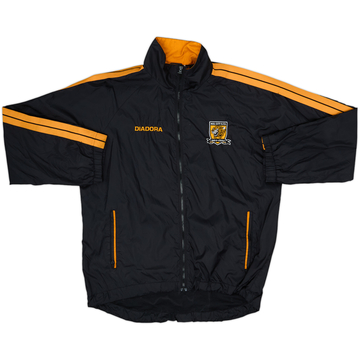 2004-05 Hull City Diadora Padded Bench Coat - 8/10 - (L)