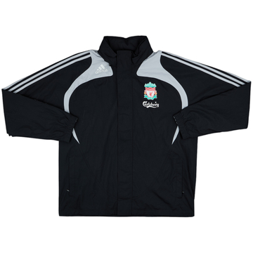 2008-09 Liverpool adidas Hooded Rain Jacket - 5/10 - (L/XL)