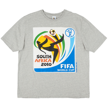 2010 South Africa 'World Cup' Graphic Tee - 8/10 - (XL)