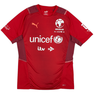 2020 Soccer Aid World XI Puma Training Shirt - 10/10 - (M)