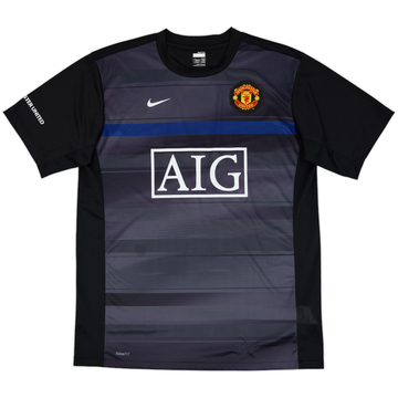 2009-10 Manchester United Nike Training Shirt - 9/10 - (L)