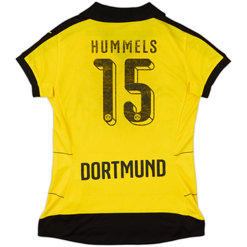 2015-16 Borussia Dortmund Home Shirt Hummels #15 - 5/10 - (Women's S)