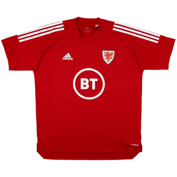 2020-21 Wales adidas Training Shirt - 8/10 - (L)