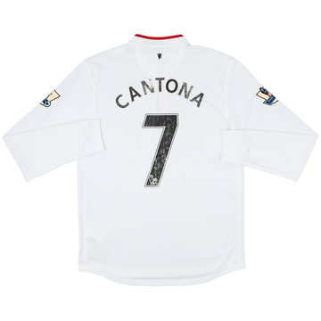 2012-14 Manchester United Away L/S Shirt Cantona #7 - 6/10 - (M)