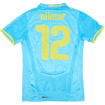2008-09 Villarreal Signed Away Shirt Nilmar #12 - 4/10 - (XS)