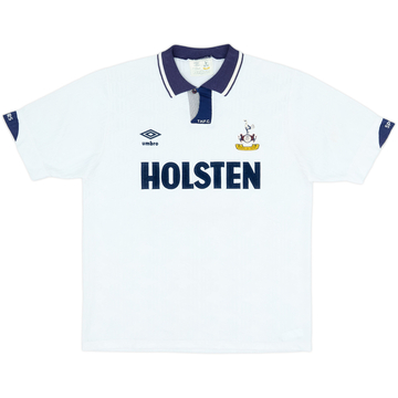 1991-93 Tottenham Home Shirt - 10/10 - (M)