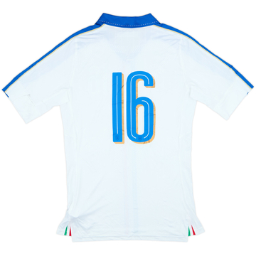 2016-17 Italy Player Issue (ACTV Fit) Away Shirt #16 (XL)