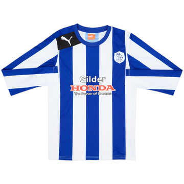 2012-13 Sheffield Wednesday Home L/S Shirt - 8/10 - (S)