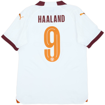 2023-24 Manchester City Authentic Away Shirt Haaland #9 - 8/10 - (S)
