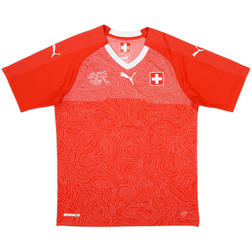 2018-20 Switzerland Home Shirt - 9/10 - (M)
