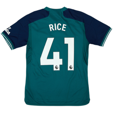 2023-24 Arsenal Third Shirt Rice #41 - 9/10 - (S)