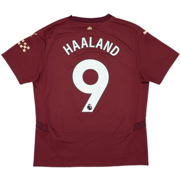 2024-25 Manchester City Third Shirt Haaland #9 - 10/10 - (L)
