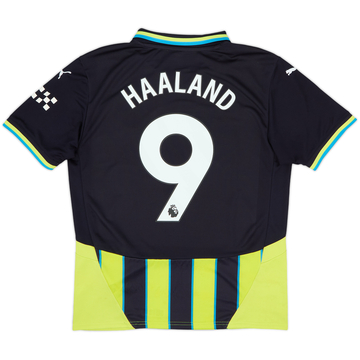 Camiseta de visitante del Manchester City 2024-25 Haaland #9 - 9/10 - (M)