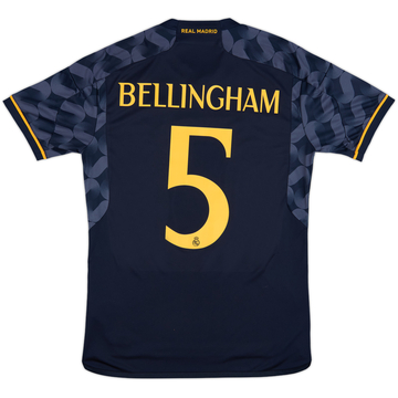 2023-24 Real Madrid Away Shirt Bellingham #5 - 8/10 - (M)