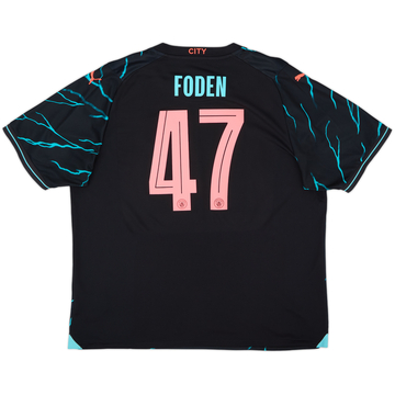 2023-24 Manchester City Third Shirt Foden #47 - 10/10 - (XXL)