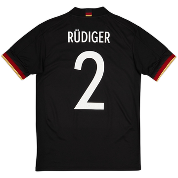 2020-21 Germany Away Shirt Rudiger #2 - 8/10 - (S)