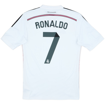 2014-15 Real Madrid Home Shirt Ronaldo #7 - 7/10 - (S)