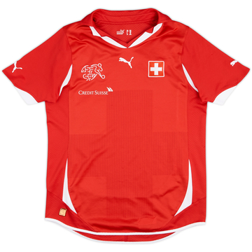 2010-11 Switzerland Home Shirt - 8/10 - (XL.Boys)