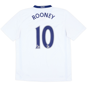 2008-10 Manchester United Away Shirt Rooney #10 - 8/10 - (M)