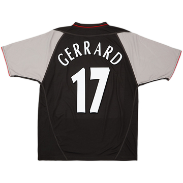 2002-04 Liverpool Away Shirt Gerrard #17 - 9/10 - (L)
