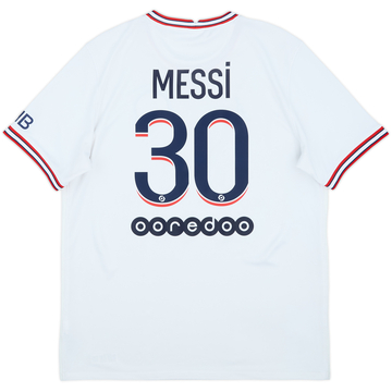 2021-22 Paris Saint-Germain Fourth Shirt Messi #30 - 8/10 - (L)