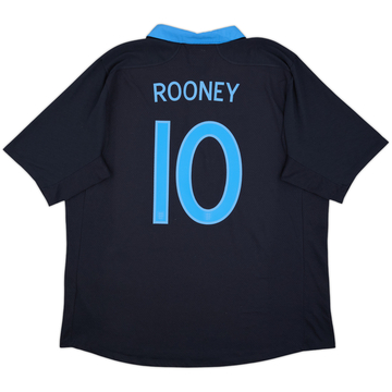 2011-12 England Away Shirt Rooney #10 - 9/10 - (3XL)