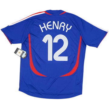 2006-07 France Home Shirt Henry #12 (XL)