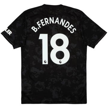 2019-20 Manchester United Third Shirt B.Fernandes #18 - 8/10 - (M)