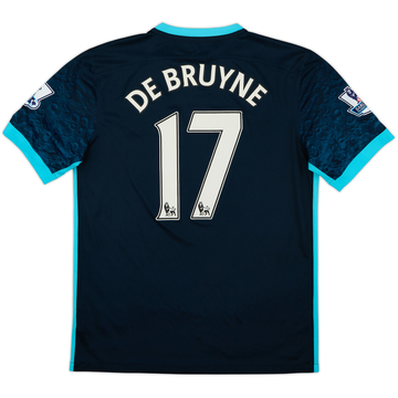 2015-16 Manchester City Away Shirt De Bruyne #17 - 7/10 - (M)