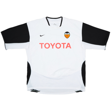 2003-04 Valencia Home Shirt - 8/10 - (XL)