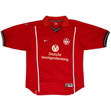 1999-00 Kaiserslautern Camiseta Local - 8/10 - (XL)