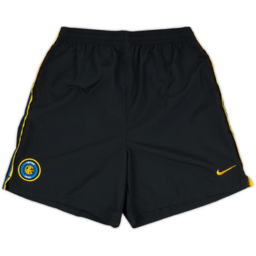 2002-03 Inter Milan Home Shorts - 9/10 - (XL.Boys)