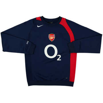2004-05 Arsenal Nike Sweat Top - 7/10 - (S)