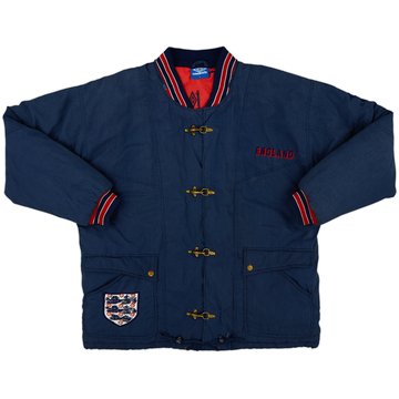 1996-98 England Umbro Bomber Jacket - 8/10 - (L)