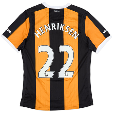 2016-17 Hull City Home Shirt Henriksen #22 - 8/10 - (M)