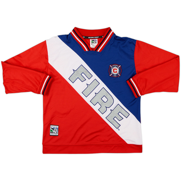 1990s Chicago Fire Training/Leisure L/S Shirt - 8/10 - (L)