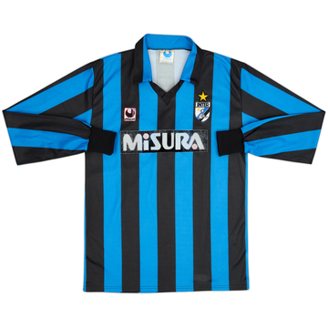 Camiseta de manga larga de local del Inter Milan 1988-89 - 7/10 - (L)