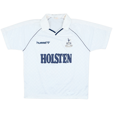 1987-89 Tottenham Home Shirt - 8/10 - (XL)