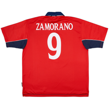 2000-01 Chile Home Shirt Zamorano #9 - 9/10 - (XL)