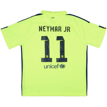 2014-15 Barcelona Third Shirt Neymar Jr #11 - 7/10 - (XXL)