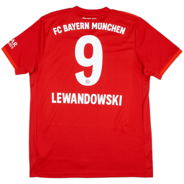 2019-20 Bayern Munich Home Shirt Lewandowski #9 - 9/10 - (L)