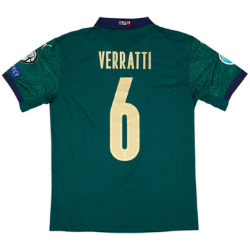 2019-20 Italy 'vs Greece' Authentic Third Shirt Verratti #6 (M)