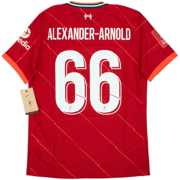 2021-22 Liverpool Authentic 'FA Cup Final' Home Shirt Alexander-Arnold #66 (M)