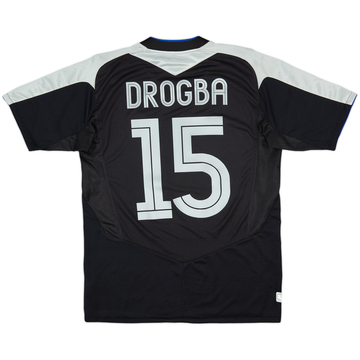 Camiseta de visitante del Chelsea 2004-05 Drogba #15 - 9/10 - (S)