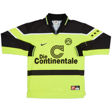 1997-98 Borussia Dortmund Home L/S Shirt - 8/10 - (S)